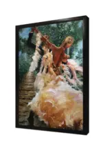 Dans Eden Kadın | Kanvas Tablo | Cam Tablo | Mdf Tablo | B06028 - Görsel 4