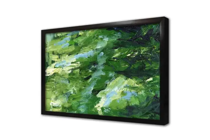 Yeşil Soyut | Kanvas Tablo | Cam Tablo | Mdf Tablo | B07002 - Görsel 4