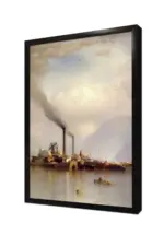 Fabrika Dumanları | Kanvas Tablo | Cam Tablo | Mdf Tablo | B08048 - Görsel 4