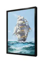 Yelkenli Tekne | Kanvas Tablo | Cam Tablo | Mdf Tablo | B08059 - Görsel 4