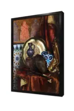 Osmanlı Objeleri Natürmort | Kanvas Tablo | Cam Tablo | Mdf Tablo | B09035 - Görsel 4