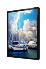 Yelkenli | Kanvas Tablo | Cam Tablo | Mdf Tablo | B09074 - Görsel 4