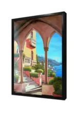 Deniz Gören Evler | Kanvas Tablo | Cam Tablo | Mdf Tablo | B09085 - Görsel 4