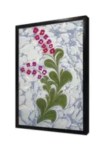 Çiçekler Ebru | Kanvas Tablo | Cam Tablo | Mdf Tablo | B10013 - Görsel 4