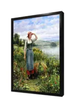 Çiçek Tarlası D R Knight | Kanvas Tablo | Cam Tablo | Mdf Tablo | B13001 - Görsel 4