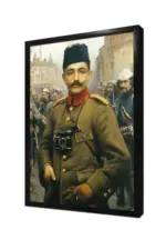 Enver Paşa | Kanvas Tablo | Cam Tablo | Mdf Tablo | B13014 - Görsel 4
