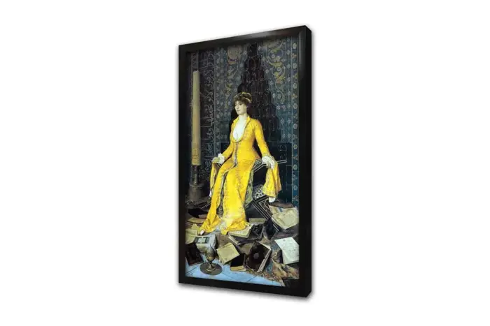 Mihrap Osman Hamdi Bey | Kanvas Tablo | Cam Tablo | Mdf Tablo | B13025 - Görsel 3
