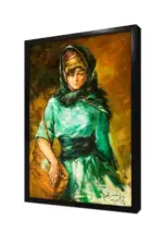 Kadın | Kanvas Tablo | Cam Tablo | Mdf Tablo | B13044 - Görsel 4