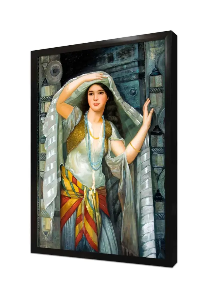 Kadın | Kanvas Tablo | Cam Tablo | Mdf Tablo | B13058 - Görsel 4