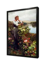 Düşünen Kadın | Kanvas Tablo | Cam Tablo | Mdf Tablo | B13067 - Görsel 4