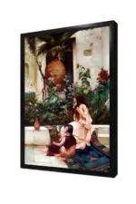 Kadın Ve Kız Çocuğu | Kanvas Tablo | Cam Tablo | Mdf Tablo | B13073 - Görsel 4