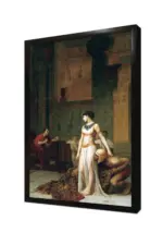 Cleaopatra Ve Sezar | Kanvas Tablo | Cam Tablo | Mdf Tablo | B13092 - Görsel 4