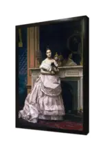 Kadın | Kanvas Tablo | Cam Tablo | Mdf Tablo | B13094 - Görsel 4