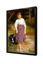 Kız Çocuk | Kanvas Tablo | Cam Tablo | Mdf Tablo | B13103 - Görsel 4