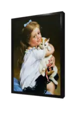 Kız Çocuğu | Kanvas Tablo | Cam Tablo | Mdf Tablo | B13104 - Görsel 4