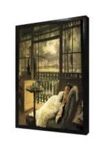 Bir Fırtına Geçişi | Kanvas Tablo | Cam Tablo | Mdf Tablo | B13138 - Görsel 4