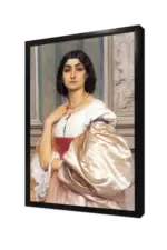 Bir Roman Kızı | Kanvas Tablo | Cam Tablo | Mdf Tablo | B13143 - Görsel 4