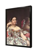 Madama Moitessier | Kanvas Tablo | Cam Tablo | Mdf Tablo | B13186 - Görsel 4