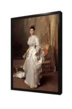 Mrs Henry White | Kanvas Tablo | Cam Tablo | Mdf Tablo | B13190 - Görsel 4