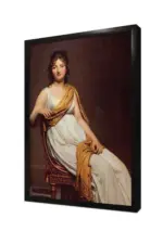 Oturan Kadın Jacques Louis David | Kanvas Tablo | Cam Tablo | Mdf Tablo | B13203 - Görsel 4