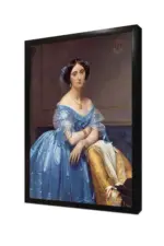 Broglie Prensesi | Kanvas Tablo | Cam Tablo | Mdf Tablo | B13204 - Görsel 4