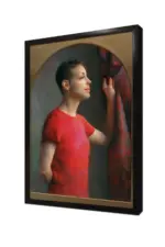 Kadın | Kanvas Tablo | Cam Tablo | Mdf Tablo | B13270 - Görsel 4