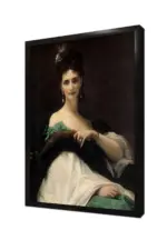 La Contesse De Keller | Kanvas Tablo | Cam Tablo | Mdf Tablo | B13277 - Görsel 4