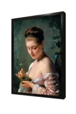 Kadın | Kanvas Tablo | Cam Tablo | Mdf Tablo | B13280 - Görsel 4