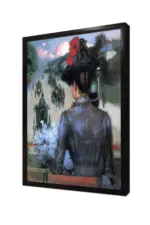 Arkası Dönük Kadın | Kanvas Tablo | Cam Tablo | Mdf Tablo | B13290 - Görsel 4