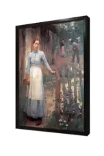 Kapıdaki Kız | Kanvas Tablo | Cam Tablo | Mdf Tablo | B13308 - Görsel 4