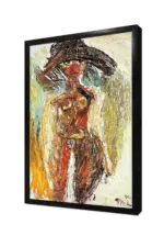 Karel Appel | Kanvas Tablo | Cam Tablo | Mdf Tablo | B13320 - Görsel 4