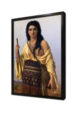 Kadın | Kanvas Tablo | Cam Tablo | Mdf Tablo | B13356 - Görsel 4