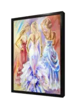 Kadın | Kanvas Tablo | Cam Tablo | Mdf Tablo | B13422 - Görsel 4