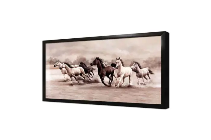 Koşan Atlar | Kanvas Tablo | Cam Tablo | Mdf Tablo | B15004 - Görsel 4