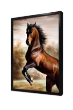Zıplayan At | Kanvas Tablo | Cam Tablo | Mdf Tablo | B15013 - Görsel 4