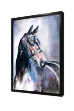 Soyut At | Kanvas Tablo | Cam Tablo | Mdf Tablo | B15083 - Görsel 4