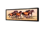 Koşan At Sürüsü | Kanvas Tablo | Cam Tablo | Mdf Tablo | B15086 - Görsel 3