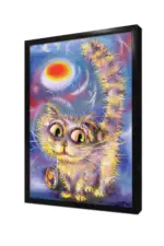 Sevimli Kedi | Kanvas Tablo | Cam Tablo | Mdf Tablo | B15123 - Görsel 4