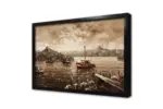 İstanbul Siyah Beyaz | Kanvas Tablo | Cam Tablo | Mdf Tablo | B16078 - Görsel 4