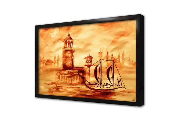 İstanbul Kız Kulesi | Kanvas Tablo | Cam Tablo | Mdf Tablo | B16101 - Görsel 4