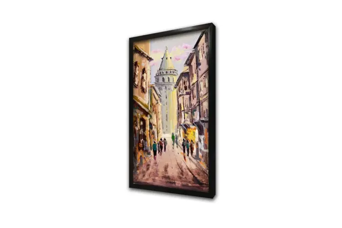 İstanbul Galata Kulesi | Kanvas Tablo | Cam Tablo | Mdf Tablo | B16203 - Görsel 3