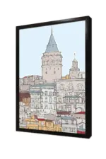 Galata | Kanvas Tablo | Cam Tablo | Mdf Tablo | B16270 - Görsel 4