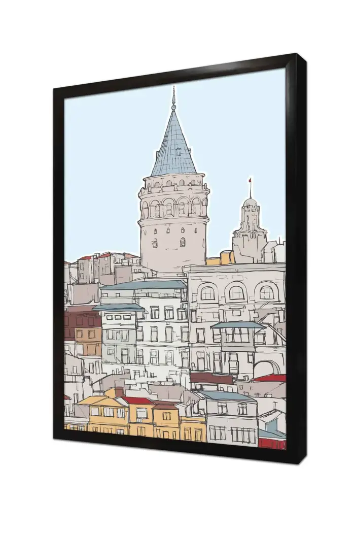 Galata | Kanvas Tablo | Cam Tablo | Mdf Tablo | B16270 - Görsel 4