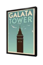 Galata | Kanvas Tablo | Cam Tablo | Mdf Tablo | B16276 - Görsel 4