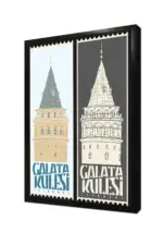 Galata | Kanvas Tablo | Cam Tablo | Mdf Tablo | B16281 - Görsel 4