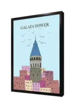 Galata | Kanvas Tablo | Cam Tablo | Mdf Tablo | B16282 - Görsel 4