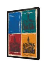 İstanbul | Kanvas Tablo | Cam Tablo | Mdf Tablo | B16283 - Görsel 4