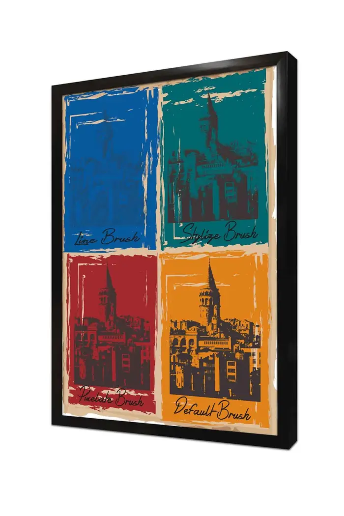 İstanbul | Kanvas Tablo | Cam Tablo | Mdf Tablo | B16283 - Görsel 4