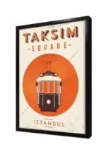 Tramvay | Kanvas Tablo | Cam Tablo | Mdf Tablo | B16284 - Görsel 4