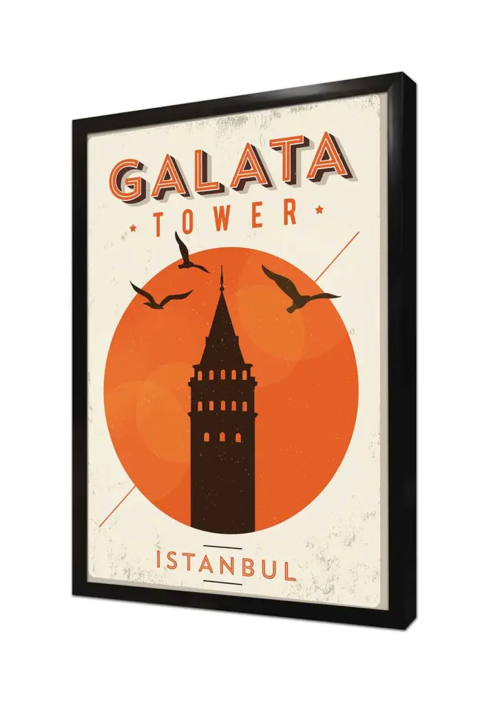 Galata | Kanvas Tablo | Cam Tablo | Mdf Tablo | B16285 - Görsel 4